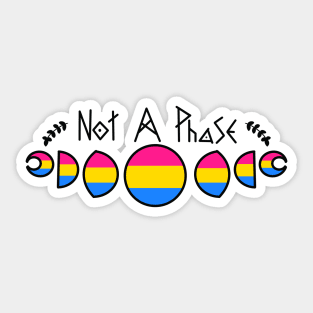 Not A Phase- Pansexual Sticker
